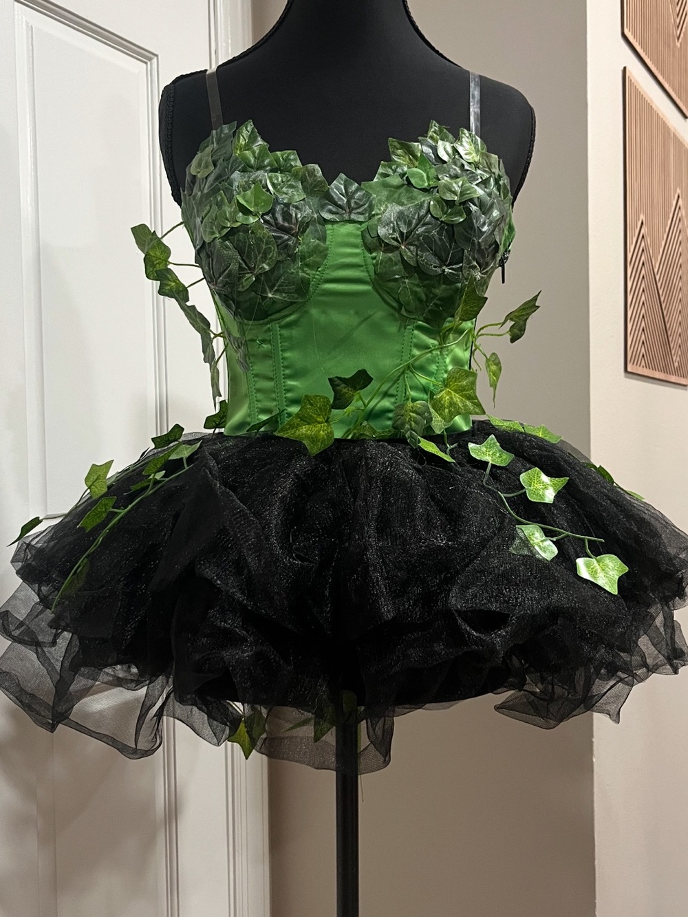 Poison Ivy handmade Halloween costume
